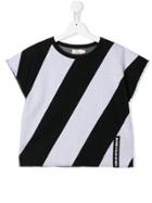 Andorine Striped T-shirt - Black