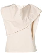 Lemaire Draped Tank Top - Neutrals