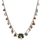 Katherine Wallach 'good Luck Buddha' Necklace, Women's, Metallic