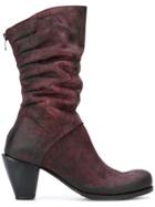Lost & Found Ria Dunn Pleated Boots - Red