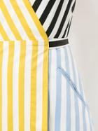 Anna October Striped Patchwork Dress - Multicolour