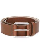 Barbara Bui Buckle Belt, Women's, Size: 90, Brown, Calf Leather