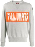 Parajumpers Printed Logo Sweatshirt - Grey