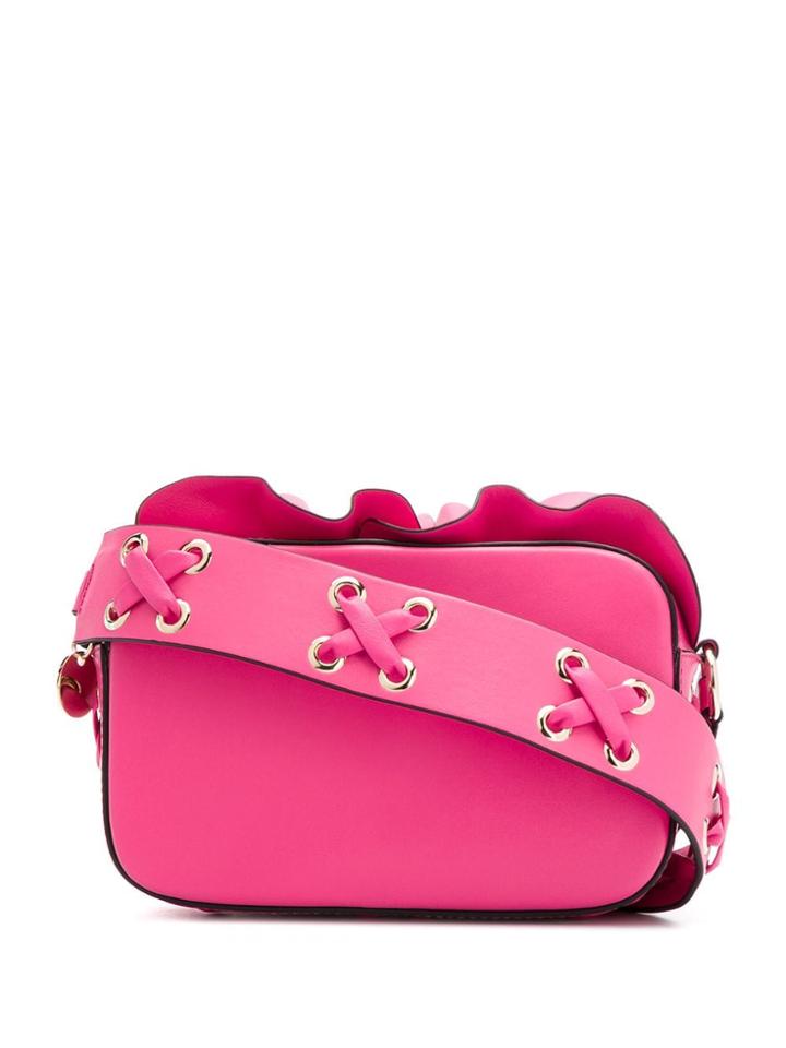 Red Valentino Red(v) Rock Ruffles Crossbody Bag - Pink