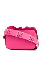 Red Valentino Red(v) Rock Ruffles Crossbody Bag - Pink