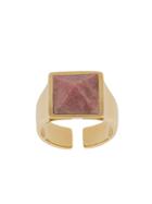Isabel Marant Pyramid-stone Embellished Ring - Gold