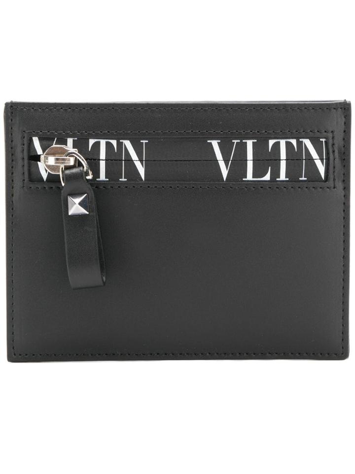 Valentino Valentino Garavani Logo Card Holder - Black