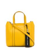 Marc Jacobs Engraved Logo Tote - Yellow