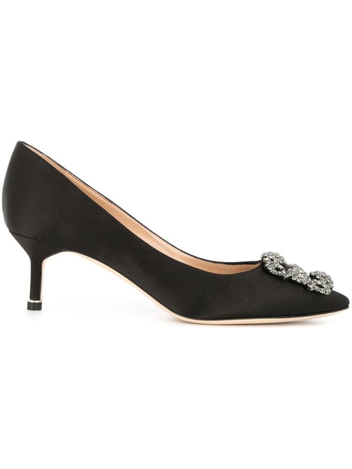 Manolo Blahnik Hangisi 50 Pumps - Black
