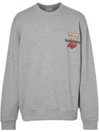 Burberry Monogram Motif Cotton Sweatshirt - Grey