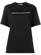 Msgm Statement T-shirt - Black