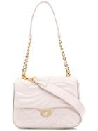 Salvatore Ferragamo Small Quilted Flap Bag - Nude & Neutrals