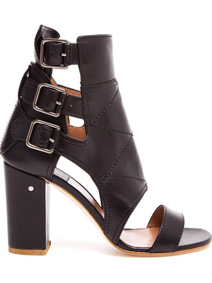 Laurence Dacade Felicite Leather Buckle Heels