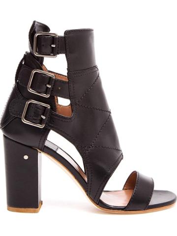 Laurence Dacade Felicite Leather Buckle Heels