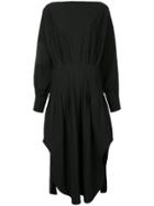 Christopher Esber Multi-tuck Shirt Dress - Black
