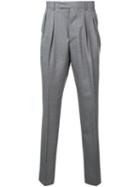 Officine Generale - Tailored Trousers - Men - Wool - 48, Grey, Wool