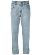 Le Lis Blanc Calça Paula Straight Pamplona - Blue
