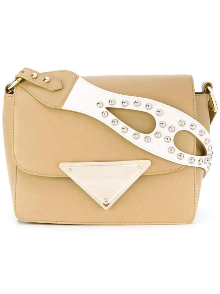 Sara Battaglia Cara Shoulder Bag - Nude & Neutrals