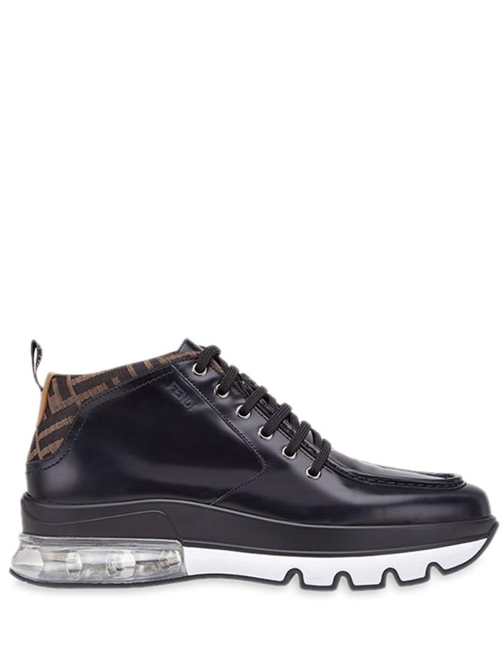 Fendi Hybrid Lace-ups - Black