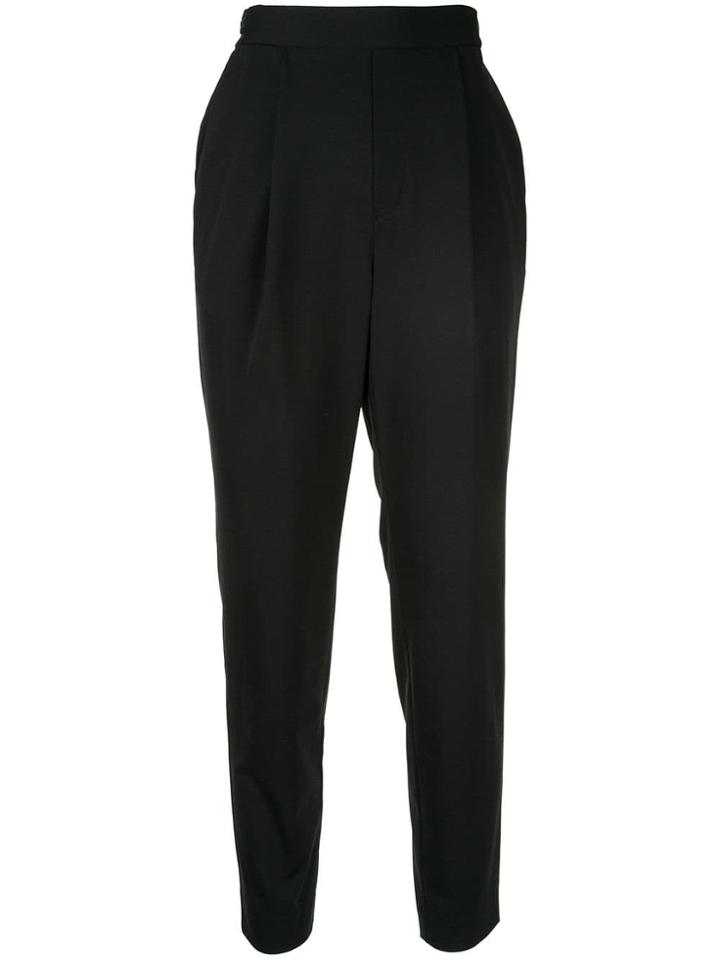 Ballsey High-waisted Trousers - Black