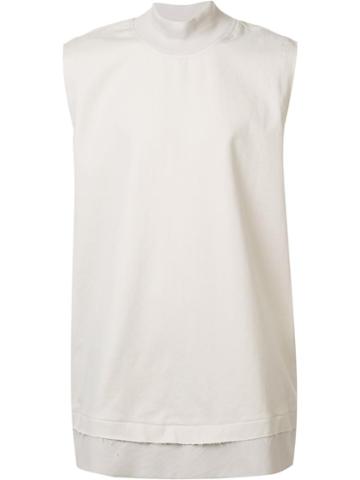 Ne. Sense Longline Vest, Men's, Size: Medium, Nude/neutrals, Cotton/elastodiene