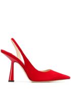 Jimmy Choo Fetto 100 Pumps - Red