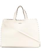 Furla Merletto Tote Bag - White