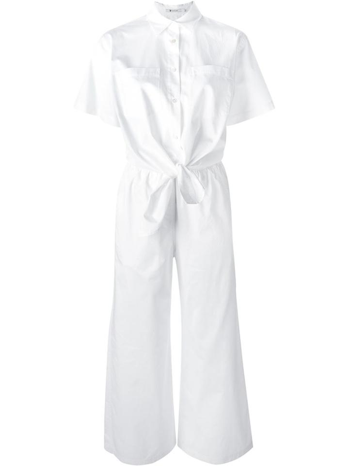 T By Alexander Wang Shirt-style Jumpsuit