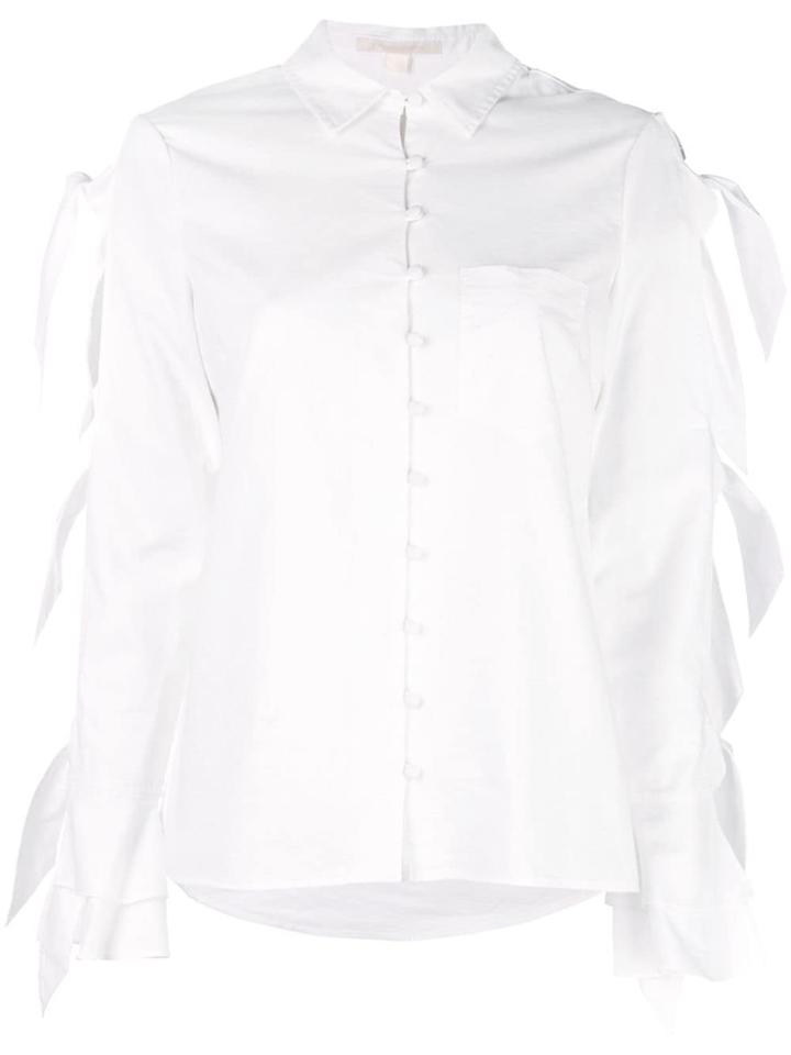 Jonathan Simkhai Cut-away Shirt - White