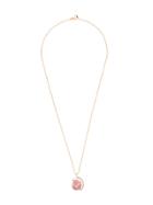 True Rocks Medium Globe Pendant Necklace - Pink