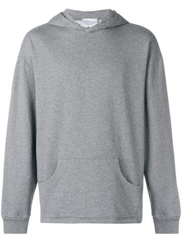 Closed Closed X F. Girbaud Embossed Hood Sweatshirt - Grey