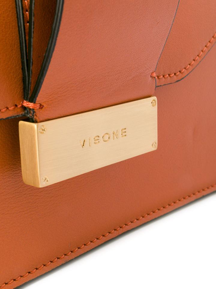 Visone Carrie Small Shoulder Bag - Yellow & Orange