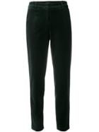 Cambio Velvet Trousers - Green