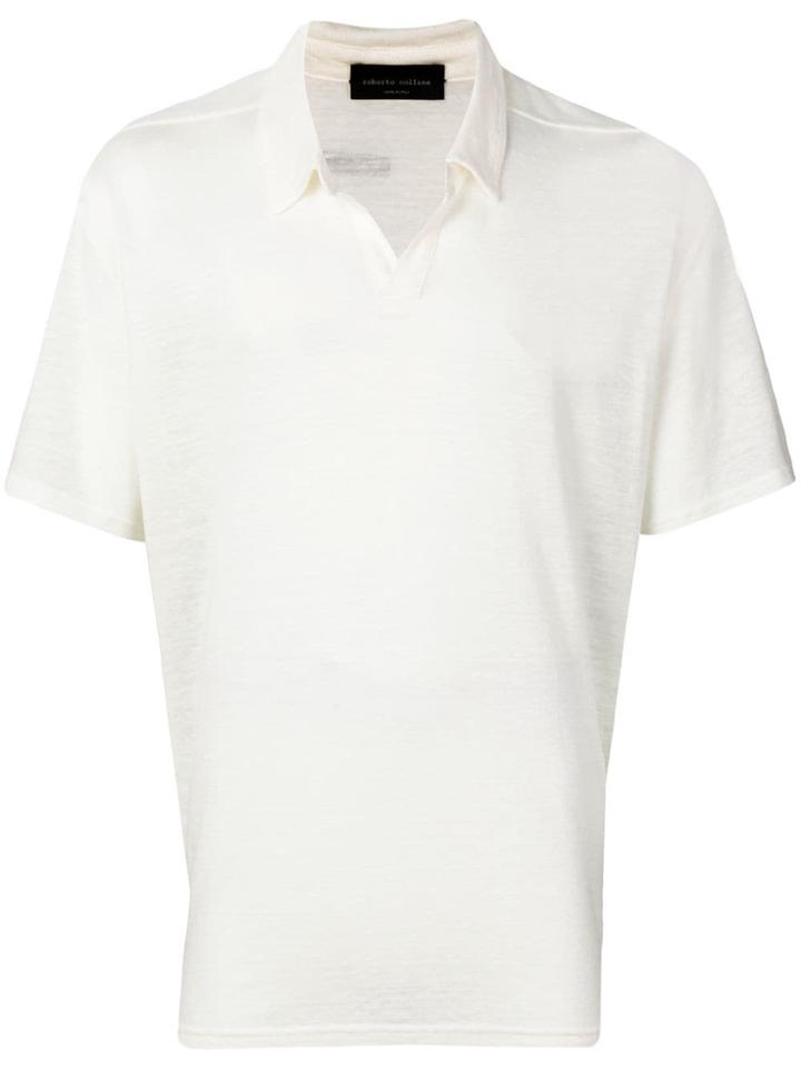 Roberto Collina Classic Polo Shirt - Neutrals