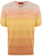 Missoni Striped T-shirt - Yellow & Orange