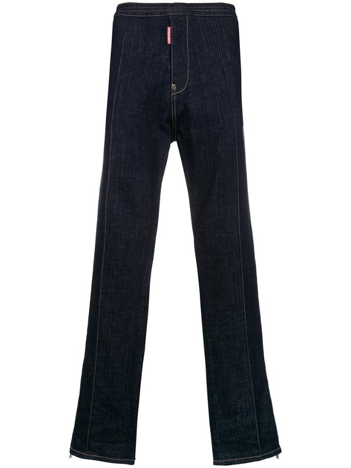 Dsquared2 Wide Leg Jeans - Blue