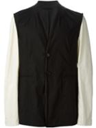Ann Demeulemeester Contrasting Sleeve Jacket
