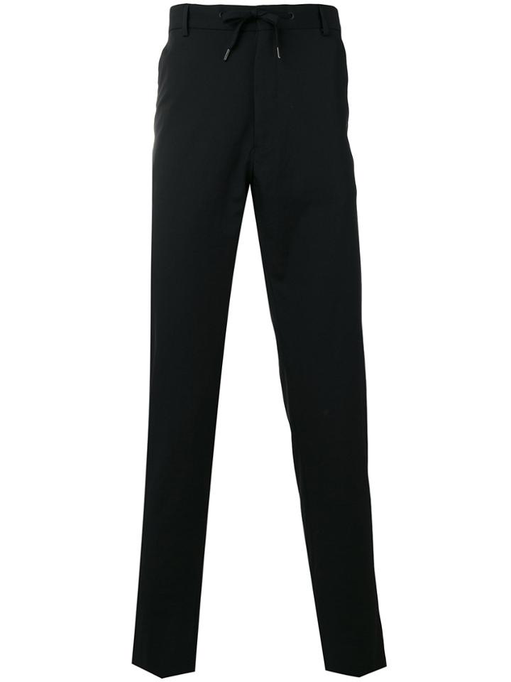 Kenzo Drawstring Tailored Trousers - Black