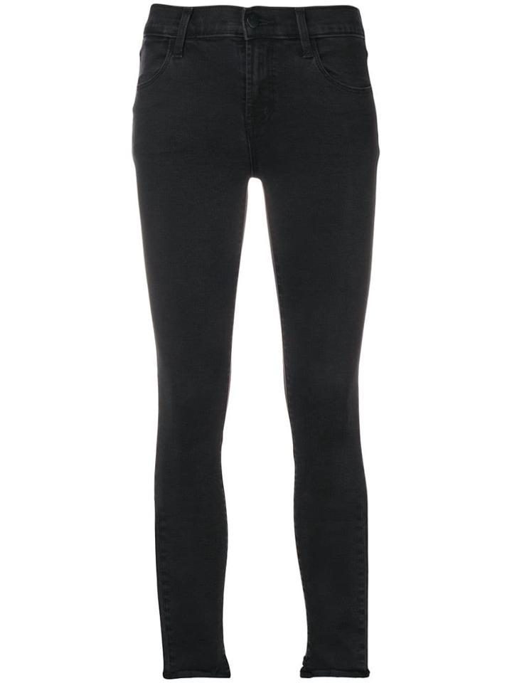 J Brand Alana Skinny Jeans - Black