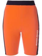 Ambush Two-tone Cycling Shorts - Orange
