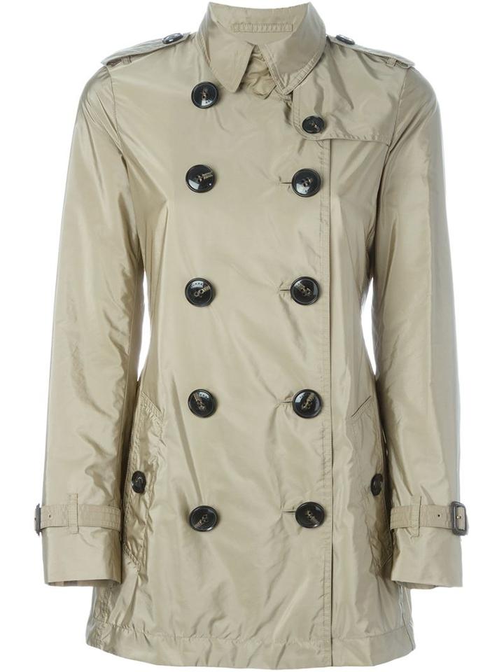 Burberry Brit Double-breasted Raincoat