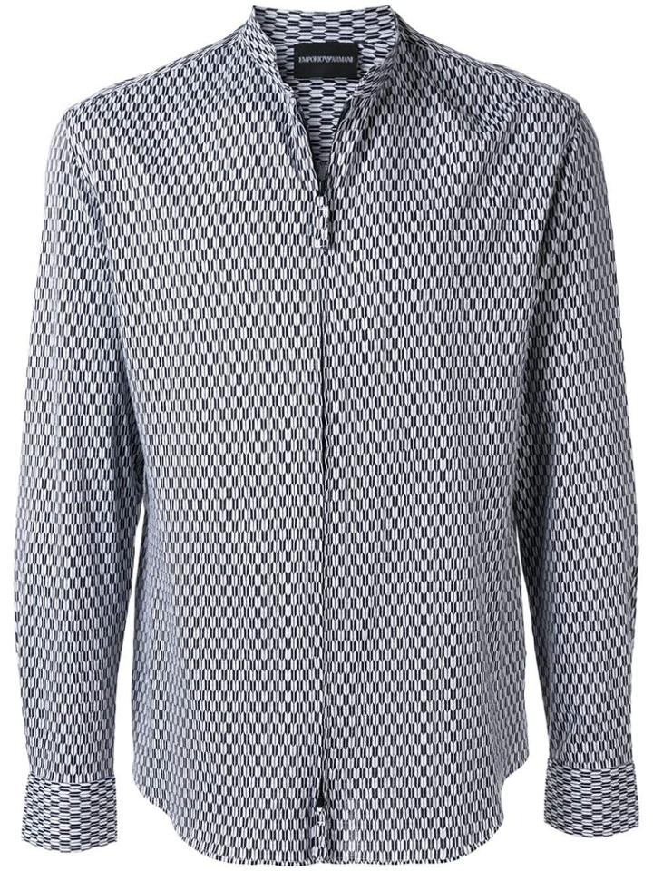 Emporio Armani Printed Shirt - Grey