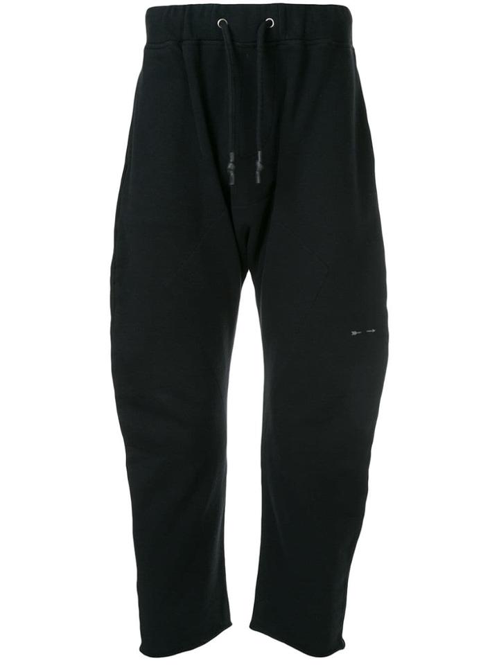 The Upside Drawstring Track Trousers - Black