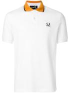 Raf Simons X Fred Perry Contrast Collar Polo Shirt - White