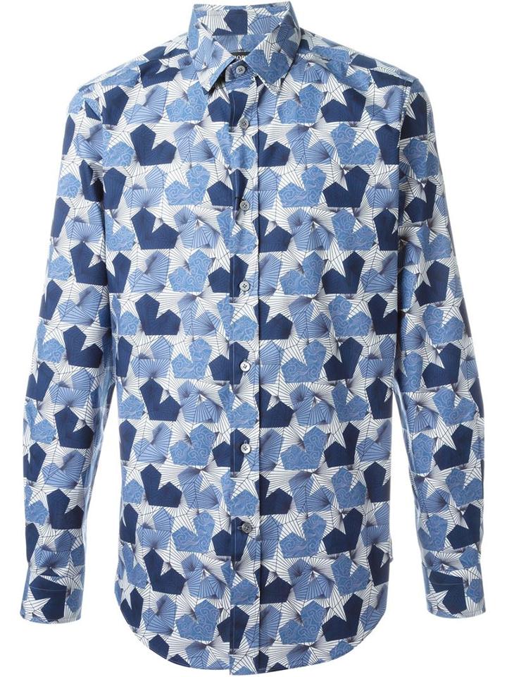 Ports 1961 Geometric Print Shirt