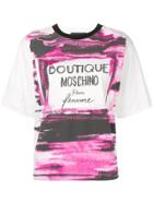 Boutique Moschino Boxy-fit T-shirt - White