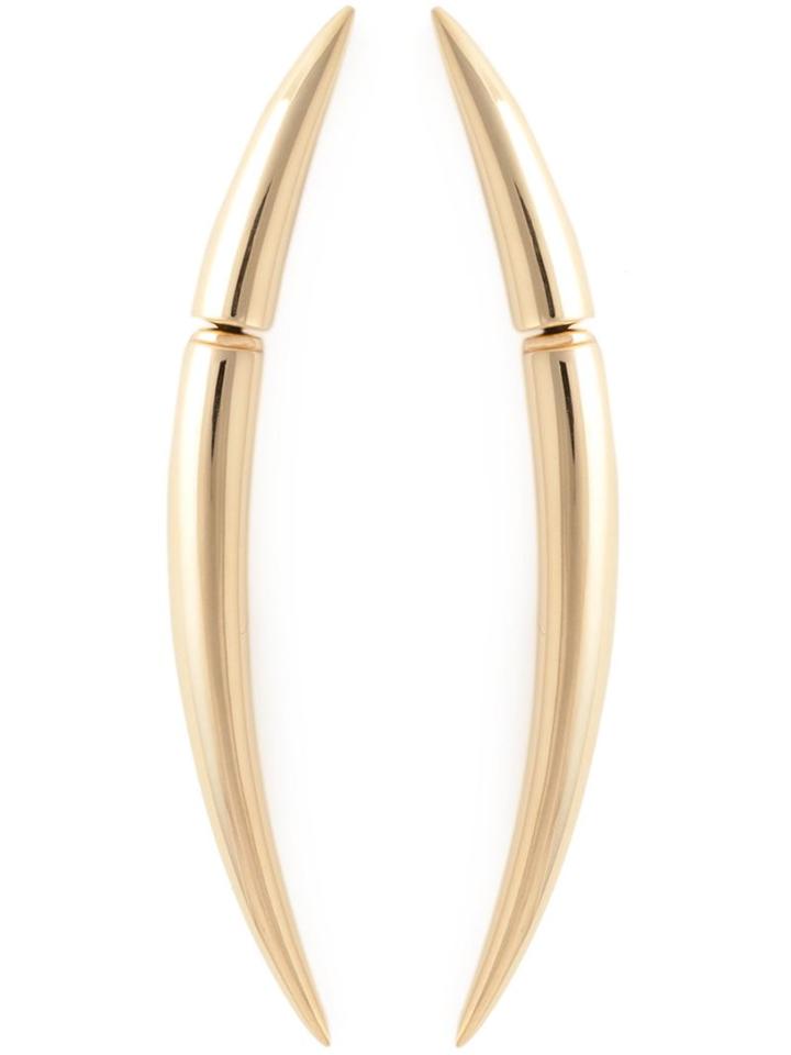 Shaun Leane Quill Earrings, Women's, Metallic, Gold Plated Sterling Silver