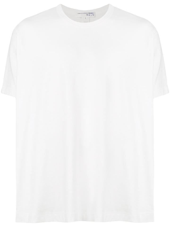 Comme Des Garçons Shirt Oversized Boxy T-shirt - White