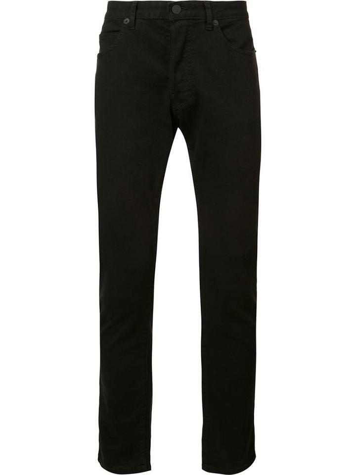 Daniel Patrick Slim Fit Jeans, Men's, Size: 29, Black, Cotton/spandex/elastane