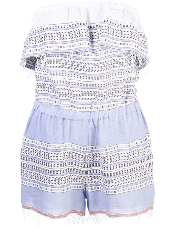 Lemlem Amira Playsuit - Blue